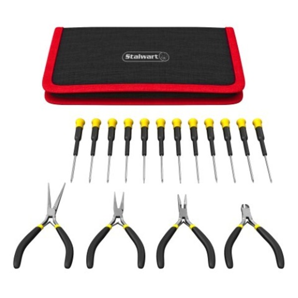 Fleming Supply Fleming Supply 16 Piece Precision Jewelers Tool Set with Case 973248TJR